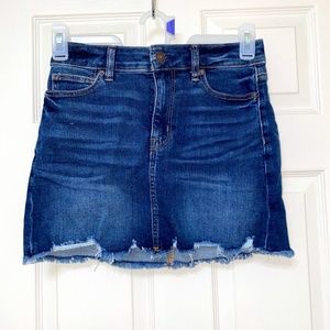 American Eagle Jean Mini Skirt